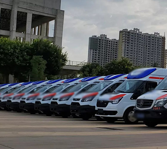 宝山区服务车队展示